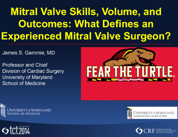 Mitral Valve Skills, Volume, and Outcomes: What Defines an Experienced Mitral Valve Surgeon?