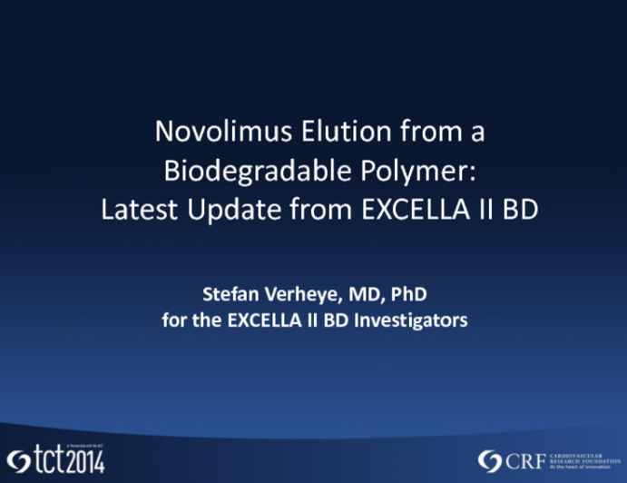 Novolimus-Eluting from a Bioabsorbable Polymer: Latest Update from EXCELLA II