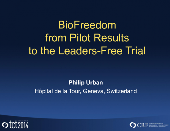 BioFreedom: From Pilot Results to the Leaders-Free Trial