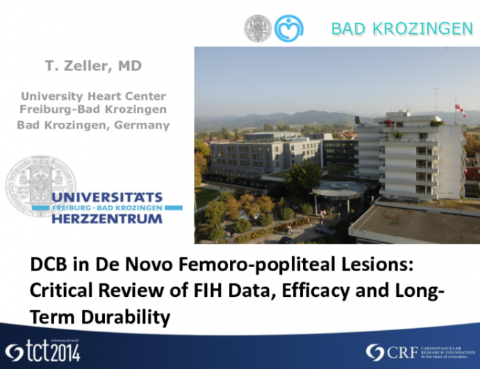 DCB in De Novo Lesions: Critical Review of FIH Data, Efficacy, and Long-term Durability