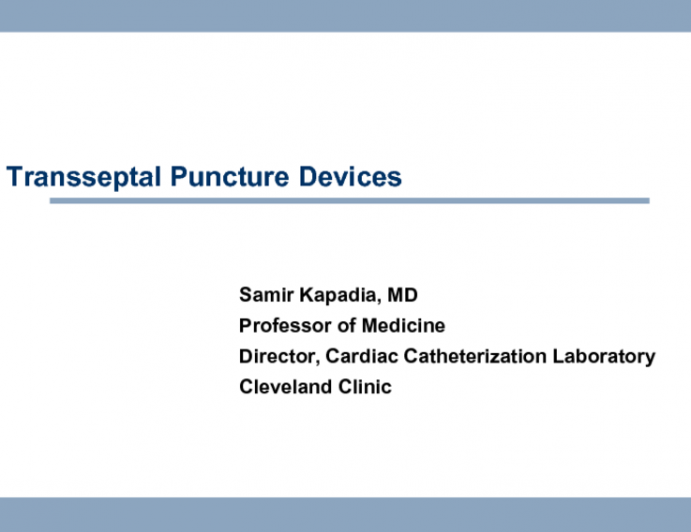 Devices for Transseptal Puncture