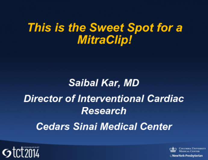 Case #1: Transseptal Puncture with MitraClip