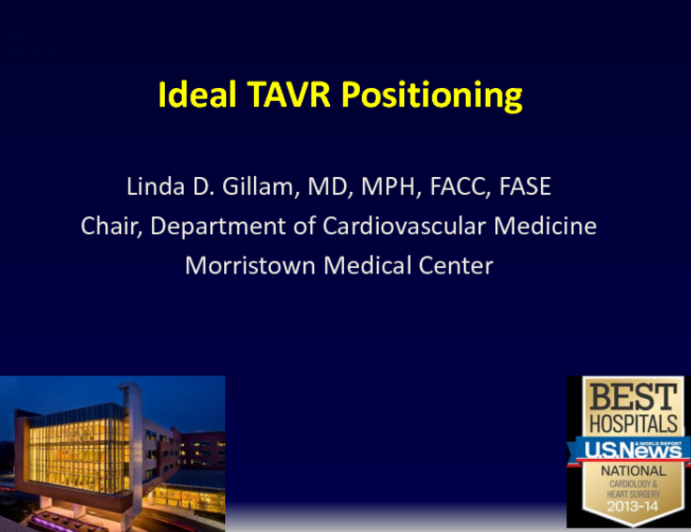 Ideal Transcatheter Valve Positioning (for Self-Expanding and Balloon-Expandable Valves)