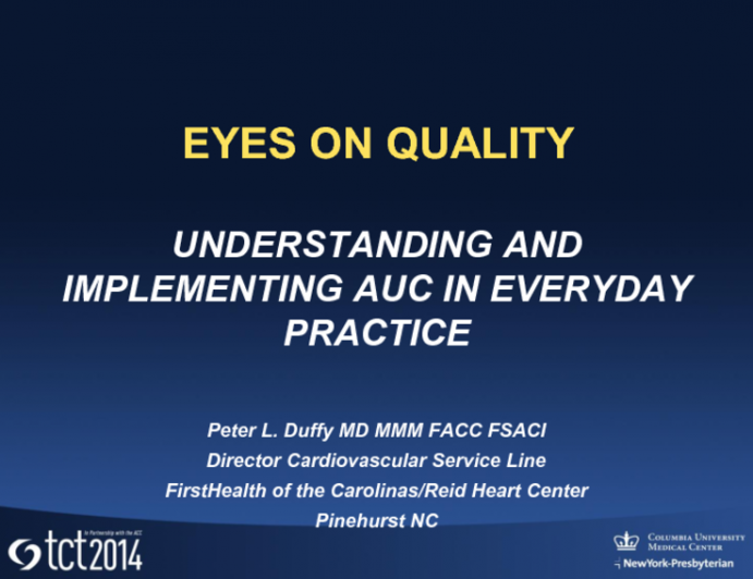 Understanding and Implementing AUC in Everyday Practice