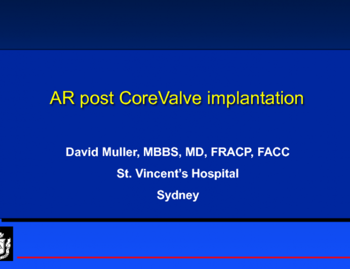 Case #2: Management of TAVI Complications