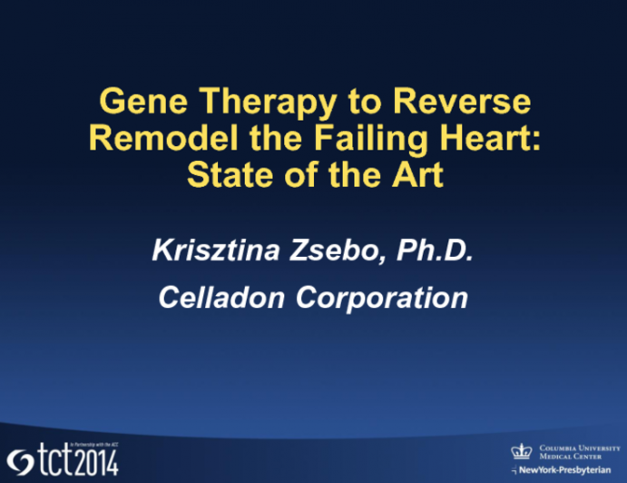 Gene Therapy to Reverse Remodel the Failing Heart: State of the Art