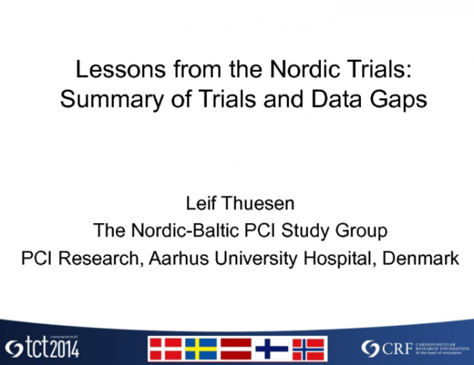 Lessons from the Nordic Trials: Summary of Trials and Data Gaps