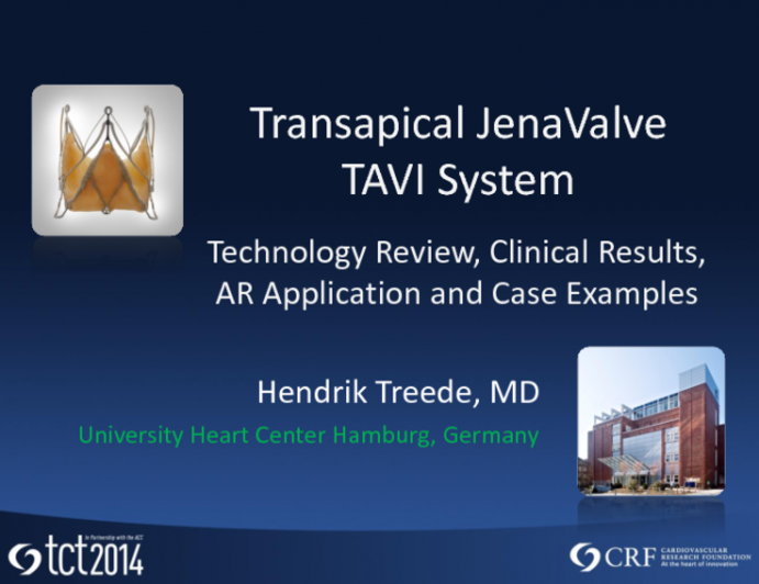 JenaValve - Technology Review, Clinical Results (JUPITER), AR Applications, and Case Examples