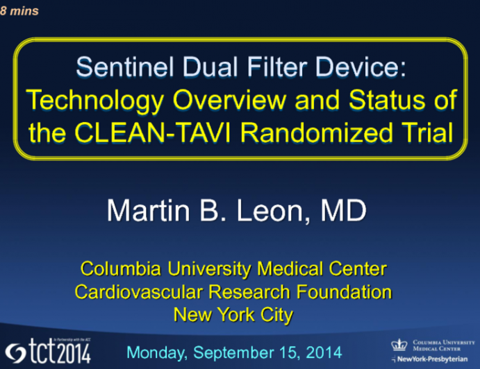 Technology Overview and Status of the CLEAN-TAVI Randomized Trial