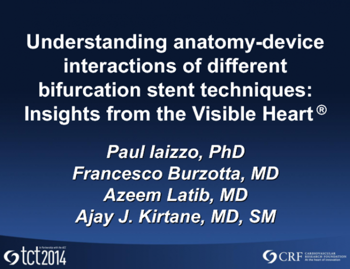 Understanding Anatomy-Device Interactions of Different Bifurcation Stent Techniques: Insights From the Visible Heart Lab