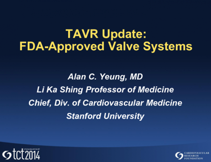 TAVR Update: FDA-Approved Valve Systems