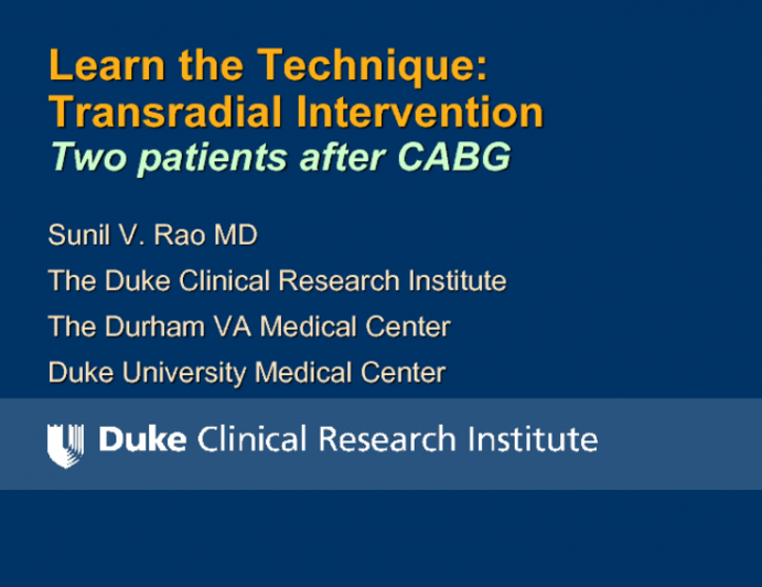 Cases #7 and #8: Two Patients After CABG