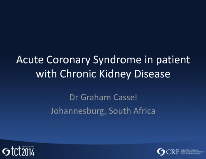 Case Presentation: A Complex Patient at High Risk for Contrast-Induced Nephropathy