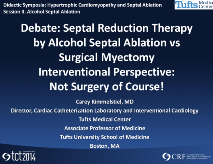 Interventional Perspective: Not Surgery of Course!