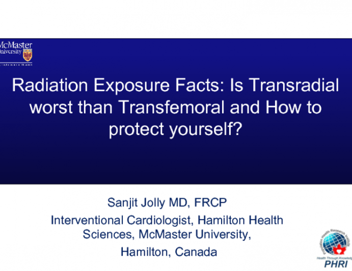 Radiation Exposure FACTS: Is Transradial Worse than Transfemoral? (and How to Minimize the Difference)