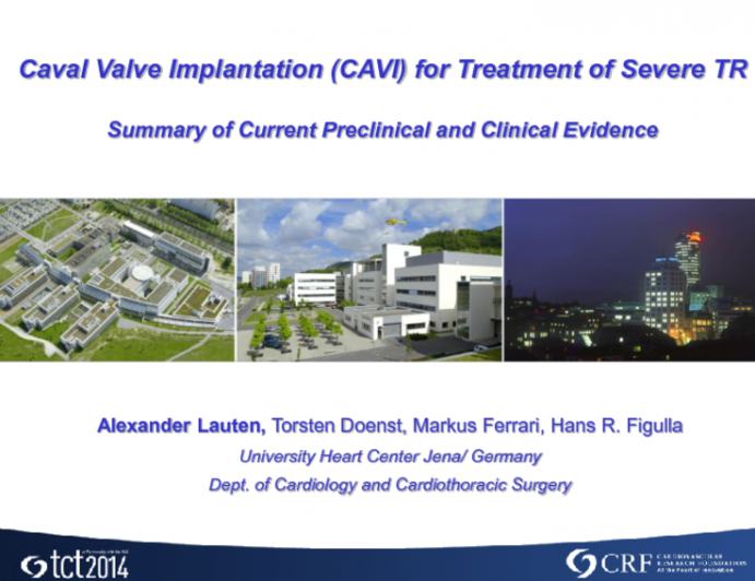 Transcatheter Valve Implantation in the IVC/SVC