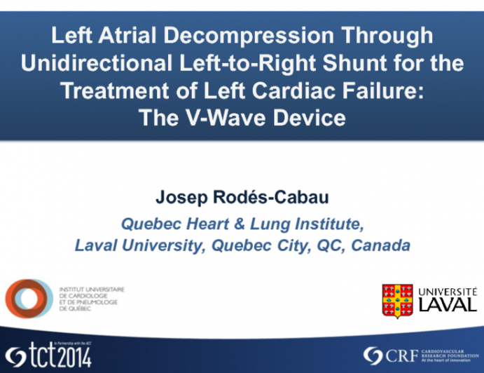 Decompressing the Left Atrium: V-Wave Interatrial Shunt Therapy for HFrEF