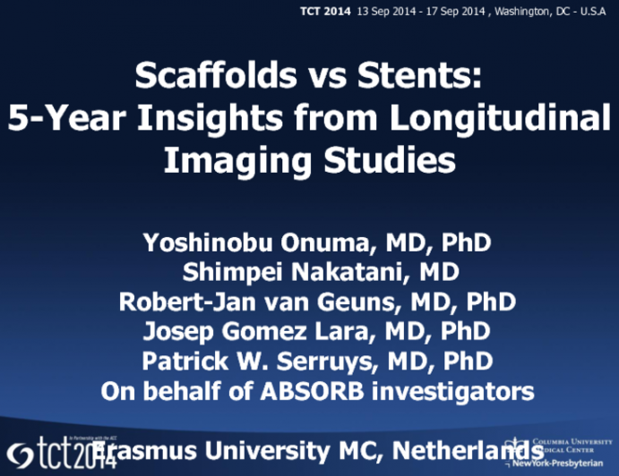 Scaffolds vs Stents: 5-Year Insights from Longitudinal Imaging Studies