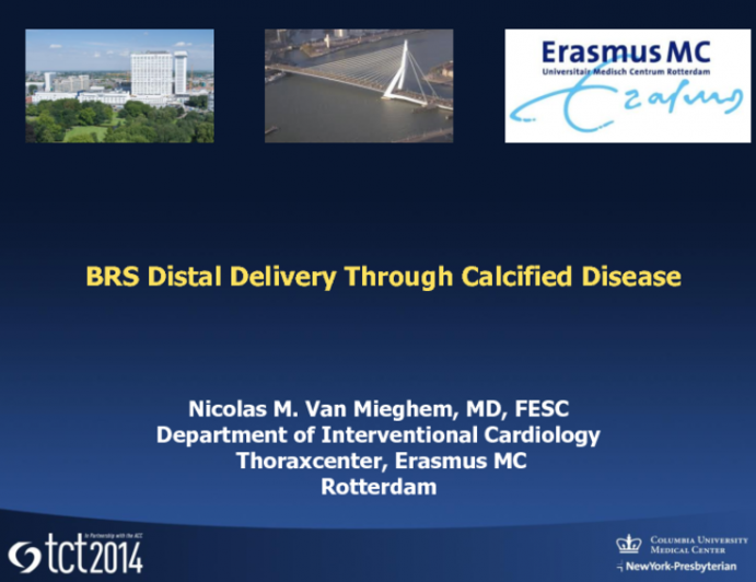 Case #5: BRS Distal Delivery Through Calcified Disease