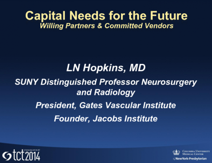 Cath Lab 2020: Capital Needs for the Future