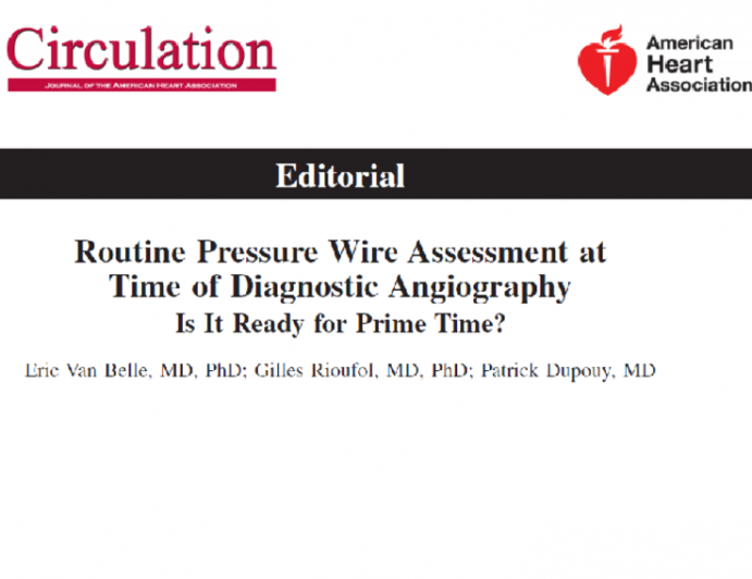 Physiology Changing Clinical Decision Making: Systematic Use of FFR From the French National Registry Study