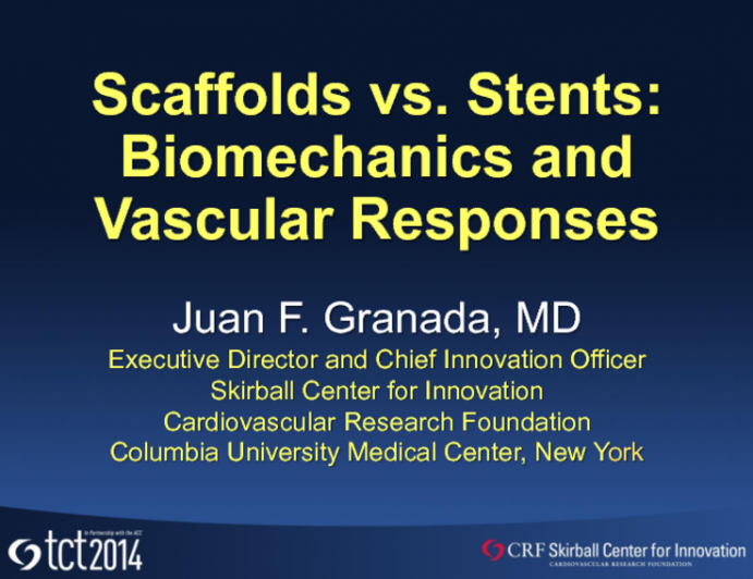 Scaffolds vs Stents: Biomechanics and Vascular Responses