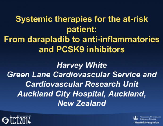 Systemic Therapies for the At-Risk Patient: From Darapladib to Anti-inflammatories and PCSK9 Inhibitors