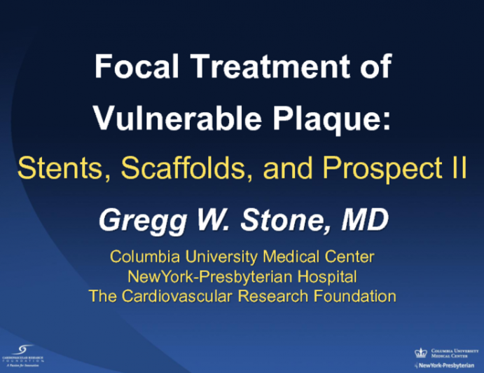 Focal Treatment of Vulnerable Plaque: Stents, Scaffolds, and Prospect ABSORB