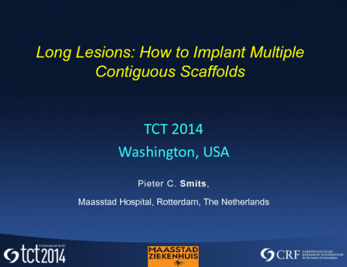 Long Lesions: How to Implant Multiple Contiguous Scaffolds