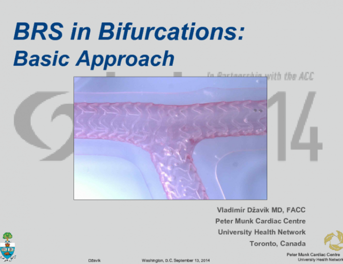 BRS in Bifurcations: Basic Approach