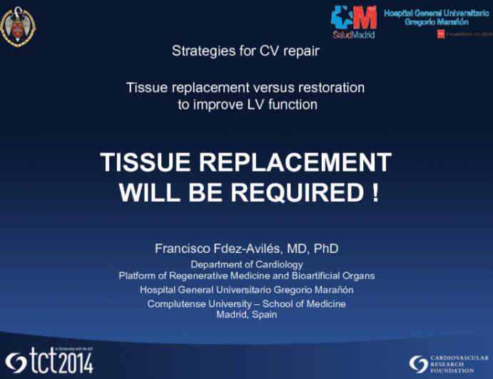 Tissue Replacement Will Be Required!