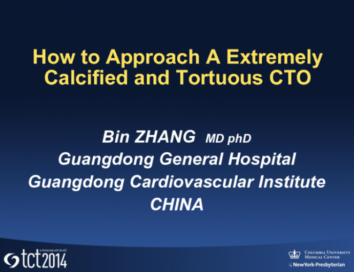 Case #3: Stuck Rotablator Burr During Retrograde PCI for a Heavily Calcified Tortuous CTO