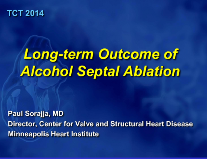 Long-term Outcomes Following Alcohol Septal Ablation: Is the Procedure Durable?