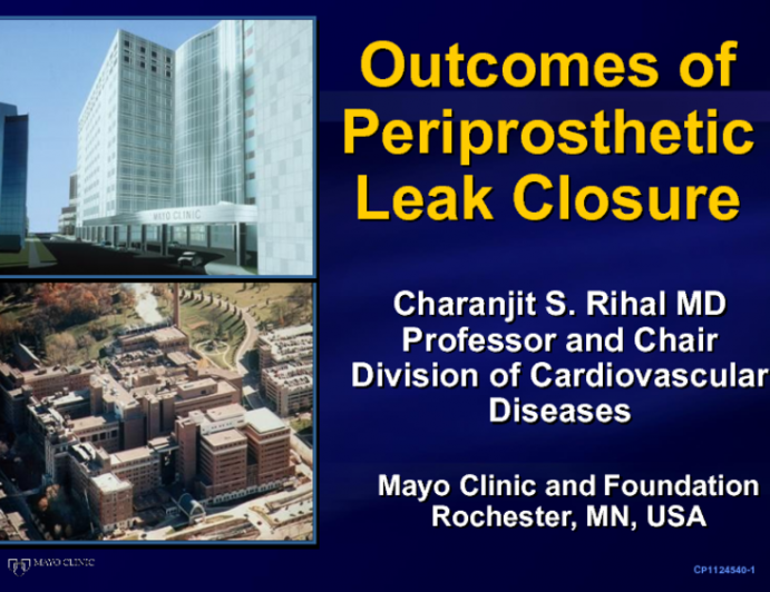 Outcomes Following Paravalvular Leak Closure: Early and Late