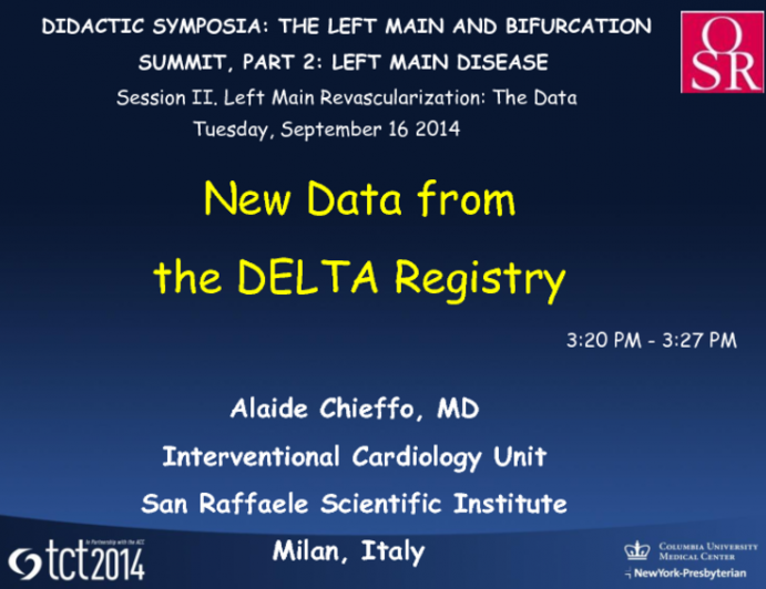 New Data from the DELTA Registry