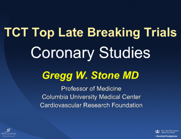TCT 2014 Top Late Breaking Trials: Coronary Studies