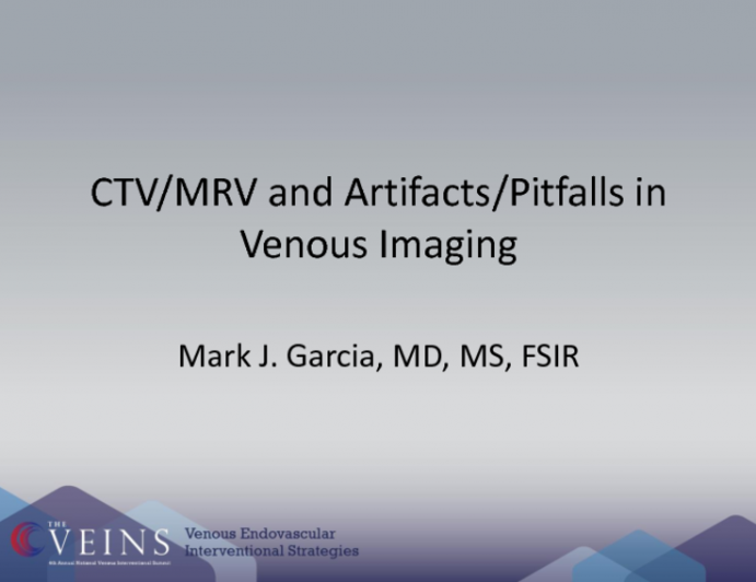 CTV,MRV and Artifacts, Pitfalls in Venous Imaging