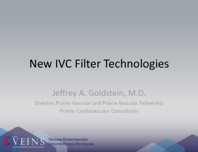 New IVC Filter Technologies