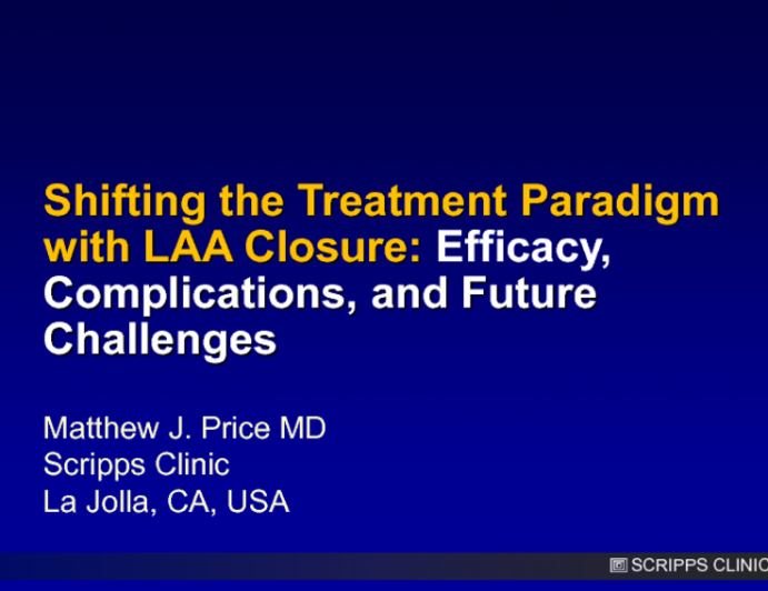 Left Atrial Appendage Closure for Atrial Fibrillation