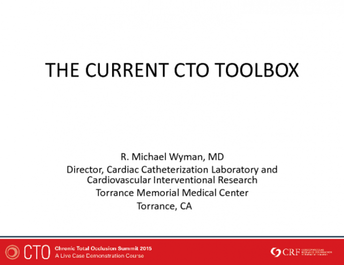 The Current CTO Toolbox