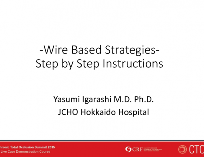 Wire Based Strategies- Step by Step Instructions