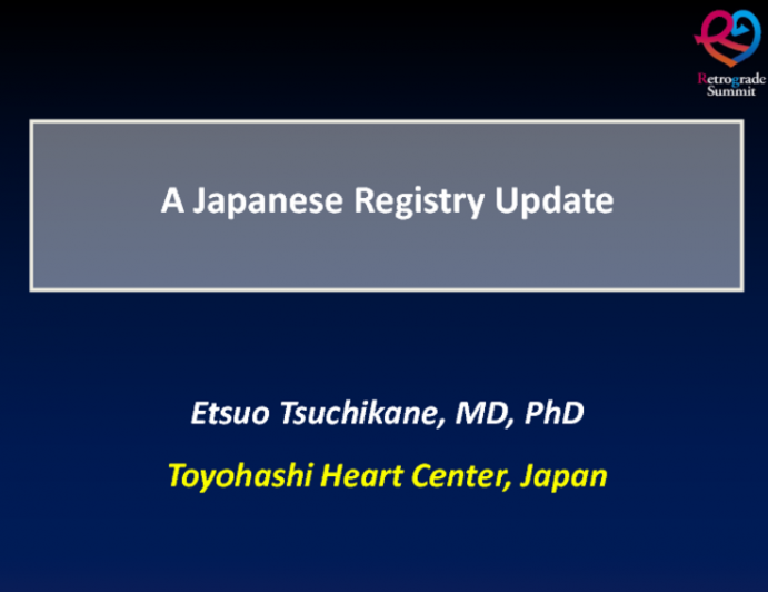 A Japanese Registry Update