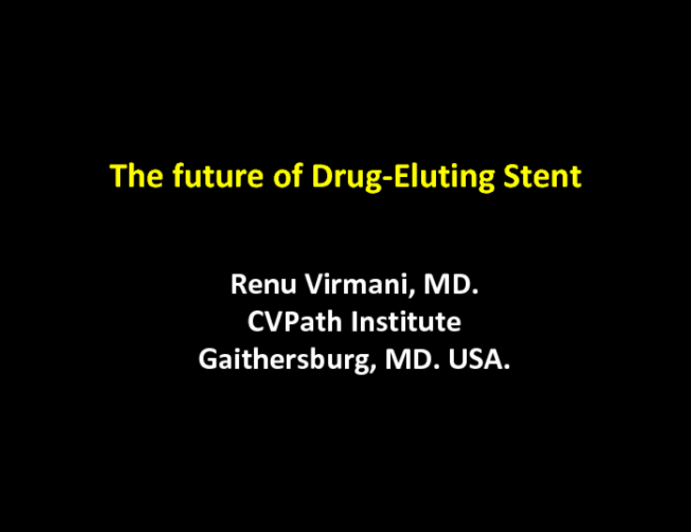 The future of Drug-Eluting Stent