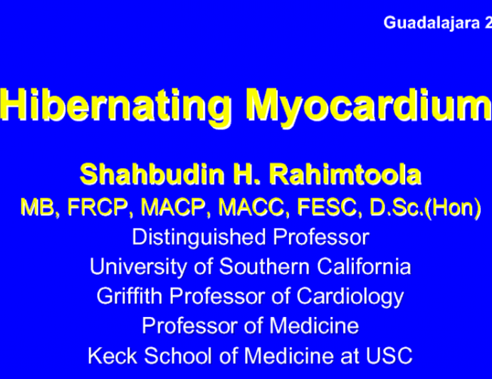 Hibernating Myocardium