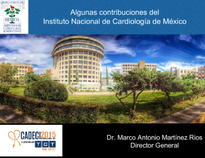 Algunas contribuciones del Instituto Nacional de Cardiología de México