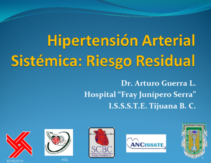 Hipertensión Arterial Sistémica: Riesgo Residual