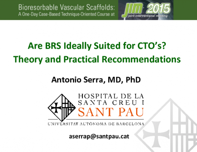Are BRS Ideally Suited for CTO’s?Theory and Practical Recommendations