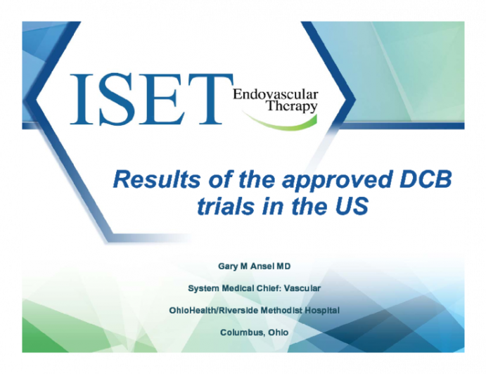 Results of Approved DCB in the United States