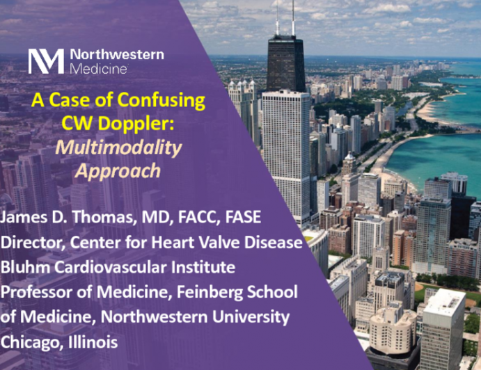 A Case of Confusing CW Doppler: Multimodality Approach