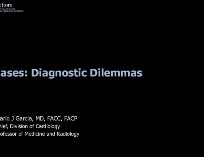 Cases: Diagnostic Dilemmas